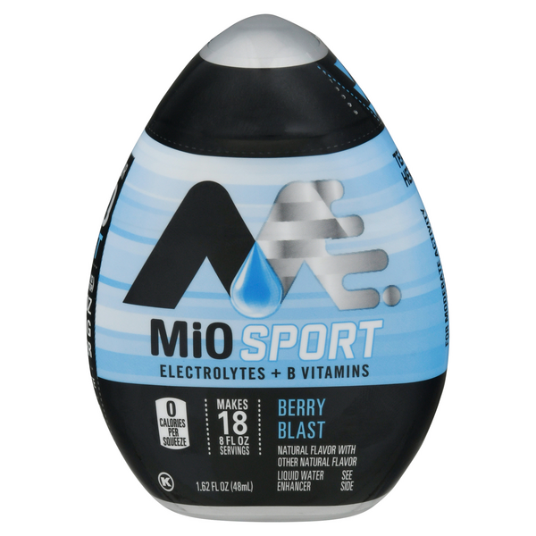 Save on MiO Sport Liquid Water Enhancer Electrolytes Berry Blast 18