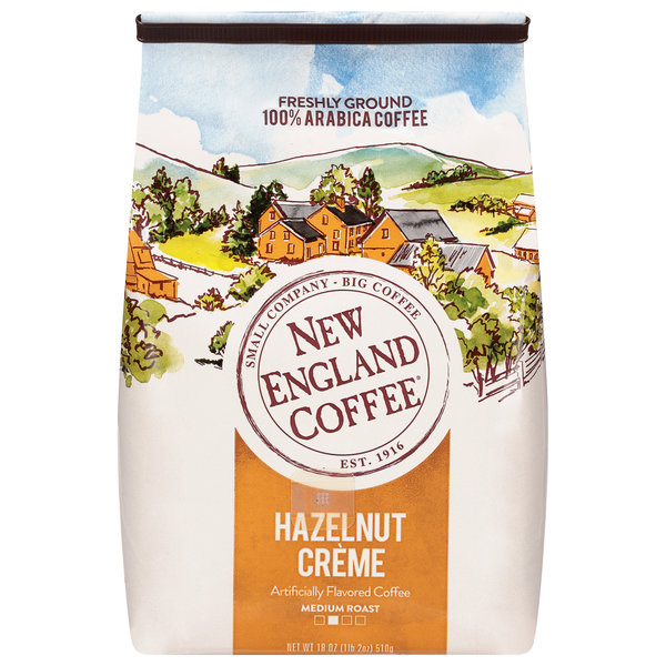 New England Coffee Hazelnut Creme Medium Roast Coffee