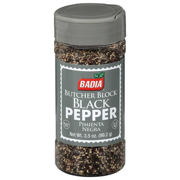 Badia Black Pepper Butcher Block
