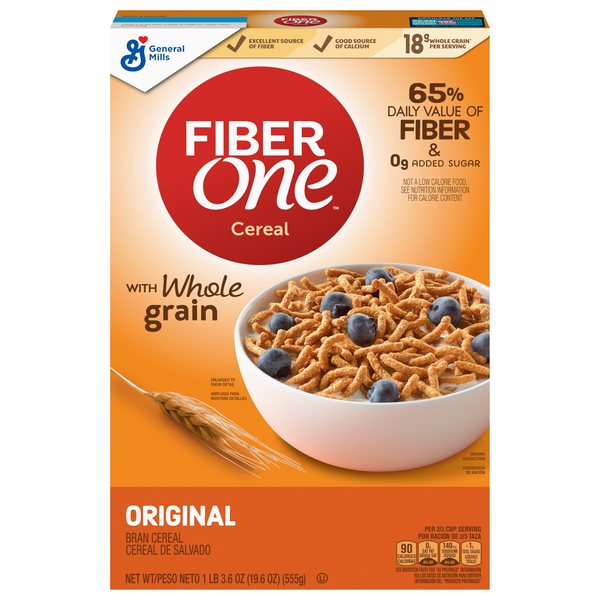 Fiber One Original Fiber Bran Cereal
