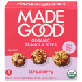 Made Good Organic Gluten & Nut Free Strawberry Granola Bites - 5 ct