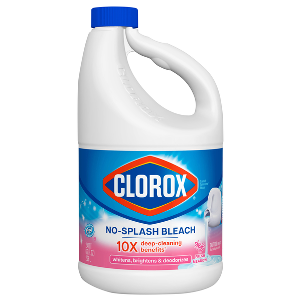 Clorox No-Splash Formula Fresh Meadow Concentrated Liquid Bleach
