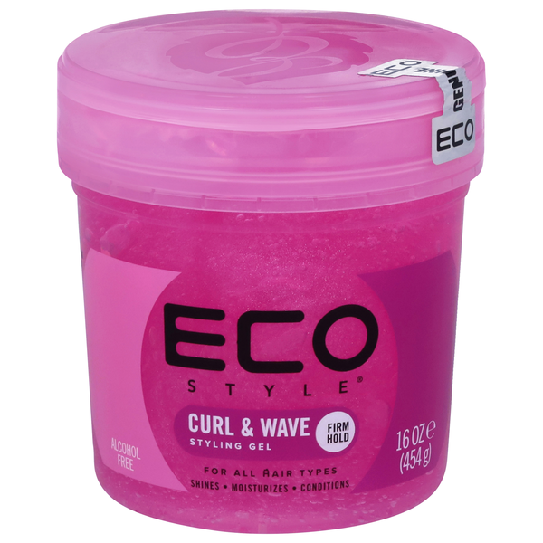 Eco Style Professional Curl & Wave Firm Hold Styling Gel Alcohol Free