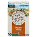 New England Coffee Hazelnut Creme Flavored Medium Roast K-Cup Coffee Pods