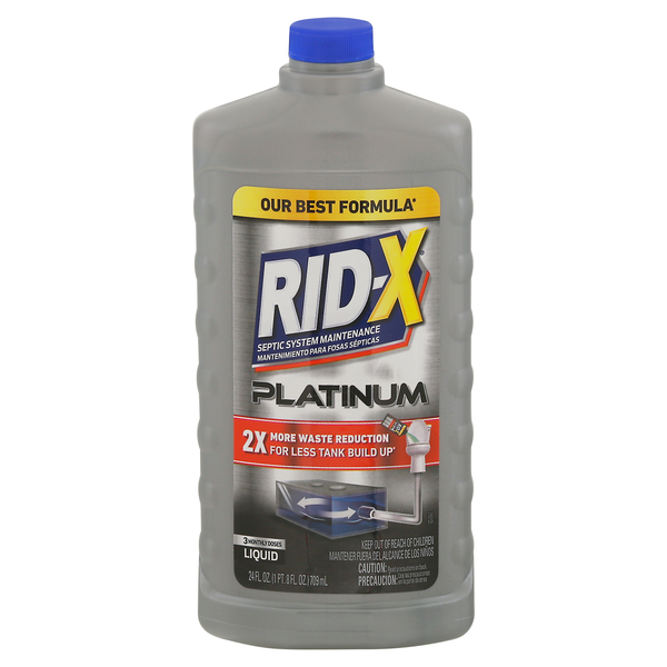 Rid-X Platinum Liquid Septic System Maintenance