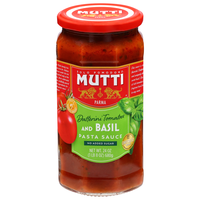 Mutti No Added Sugar Rossoro Tomatoes & Basil Pasta Sauce
