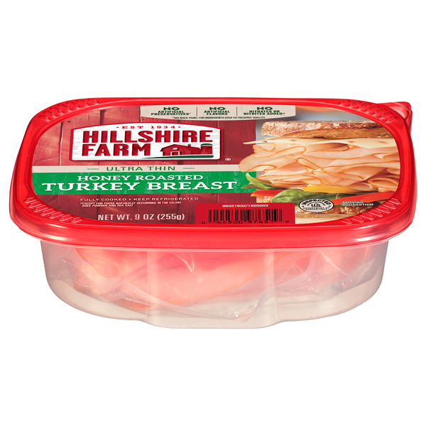 Save on Hillshire Farm Turkey Breast Honey Roasted Ultra Thin Sliced