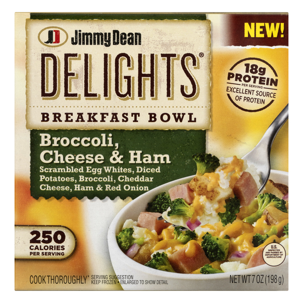 Save On Jimmy Dean Delights Breakfast Bowl Broccoli Cheese Ham Order Online Delivery Giant