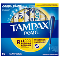 Tampax Pearl Unscented Regular Tampons Jumbo