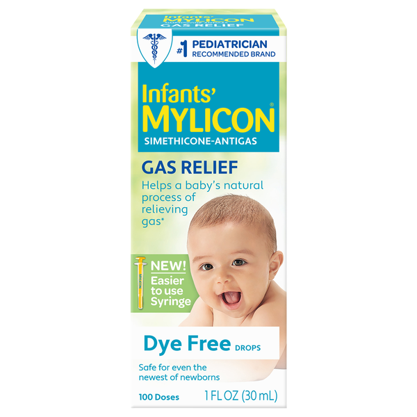 Mylicon Infants' Gas Relief Dye Free Drops