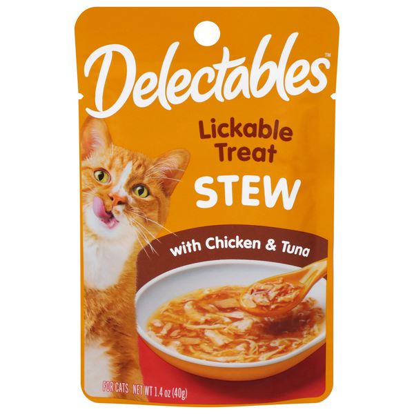 Delectables Stew Chicken & Tuna Lickable Cat Treat