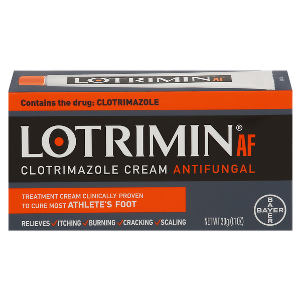 Lotrimin AF Clotrimazole Antifungal Cream