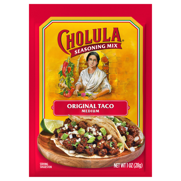 Cholula Medium Original Taco Seasoning Mix Packet