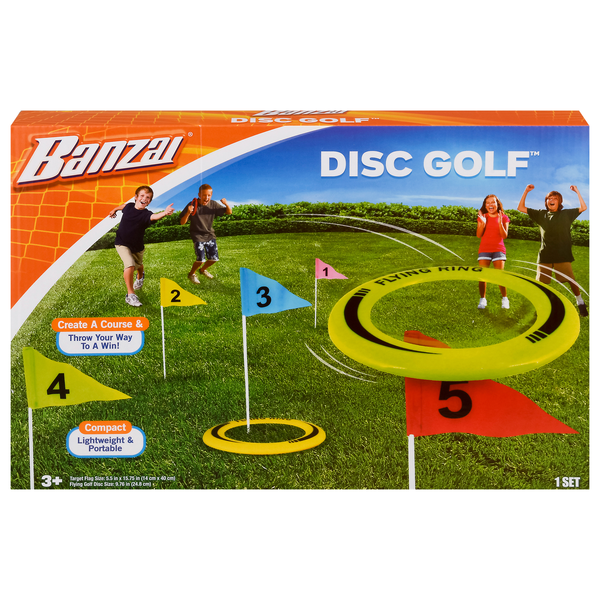 Banzai Disc Golf Ages 3+