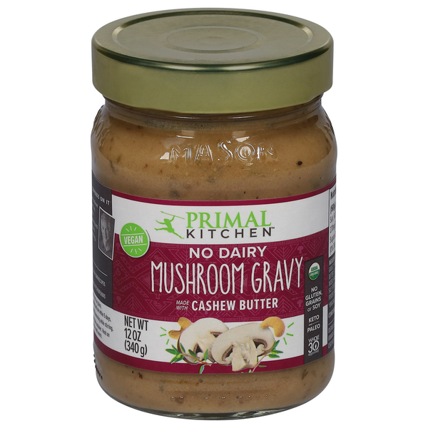 Save on Primal Kitchen Mushroom Gravy Made with Cashew Butter No Dairy