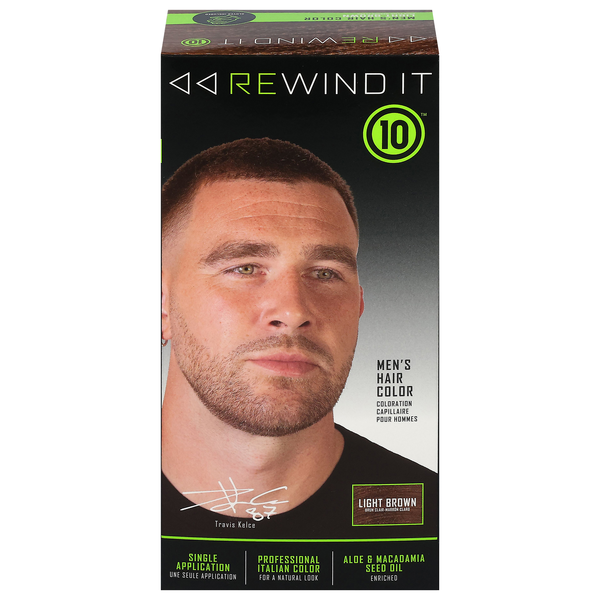 Rewind It Men's Hair Color Light Brown