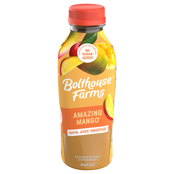 Bolthouse Farms Amazing Mango 100% Fruit Juice Smoothie Fresh