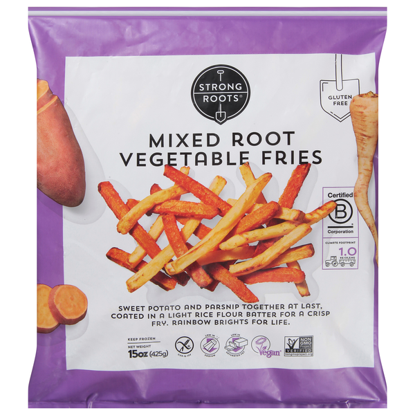 Strong Roots Gluten Free Mixed Root Vegetable Fries Frozen