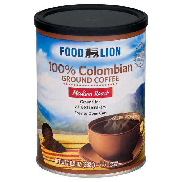 Save on Food Lion 100 Colombian Coffee (Ground) Order Online Delivery Food Lion