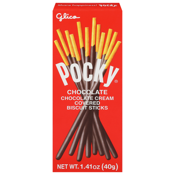 Glico Pocky Biscuit Sticks Chocolate Cream Covered