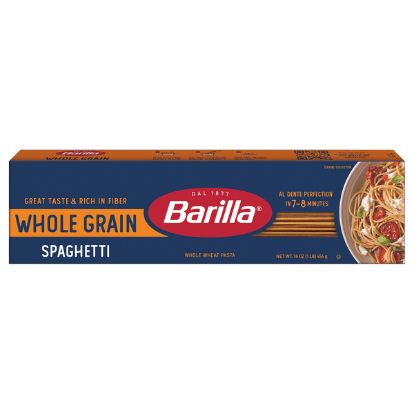 Barilla Whole Grain Whole Wheat Spaghetti Pasta