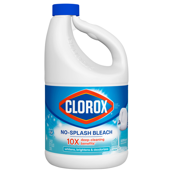Clorox No-Splash Clean Linen Liquid Bleach