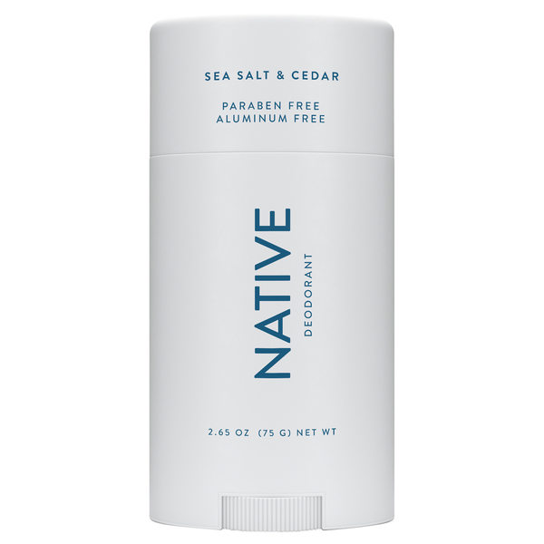 Native Sea Salt & Cedar Aluminum Free Deodorant Stick