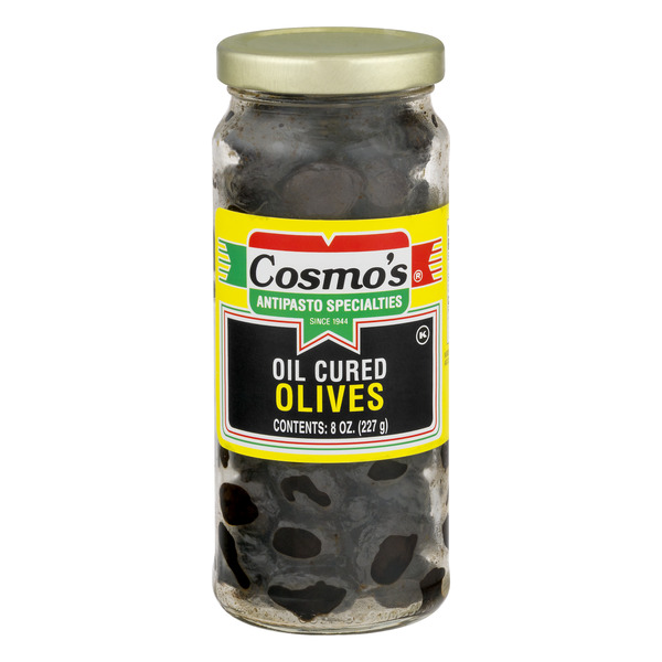Cosmo's Oil Cured Black Olives