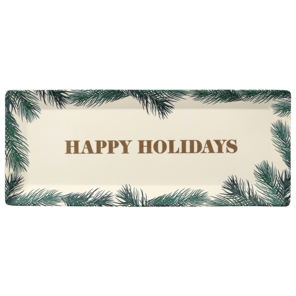 Smart Living Christmas Serving Tray Happy Holidays