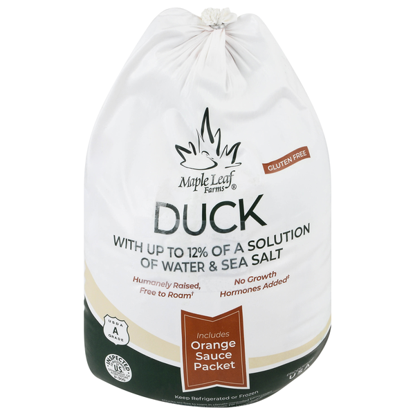 Maple Leaf Farms Gluten Free Duck with Orange Sauce Frozen