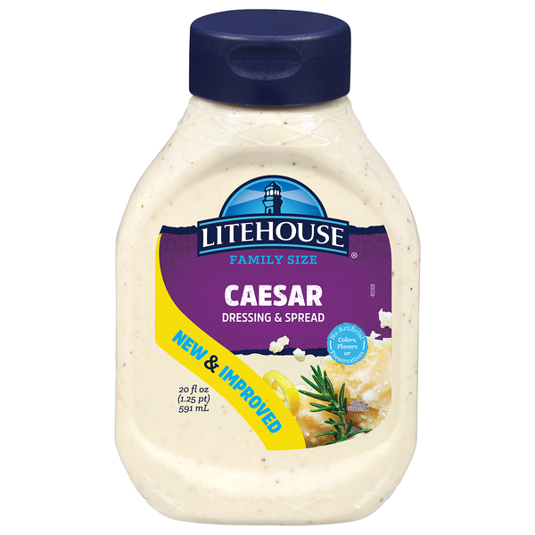 Litehouse Caesar Dressing & Spread Family Size Refrigerated