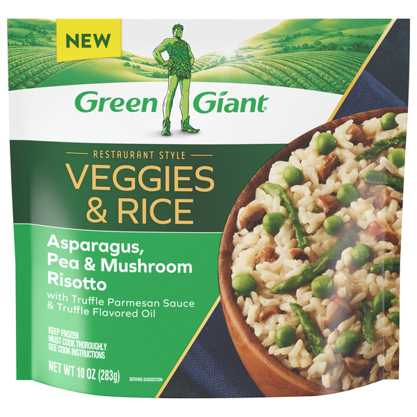 Green Giant Veggies & Rice Asparagus Pea & Mushroom Risotto Frozen