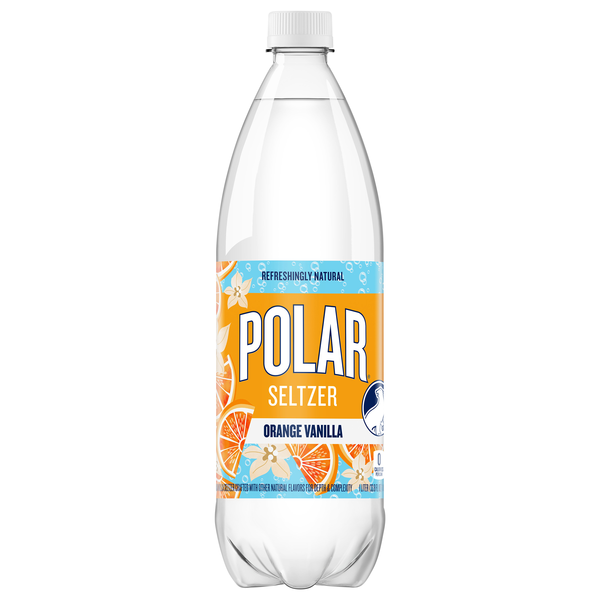 Polar Orange Vanilla Seltzer Water