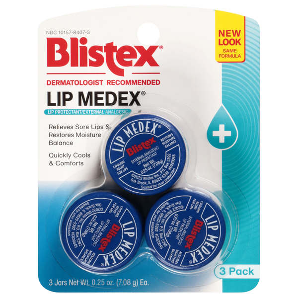 Blistex Lip Medex - 3 ct