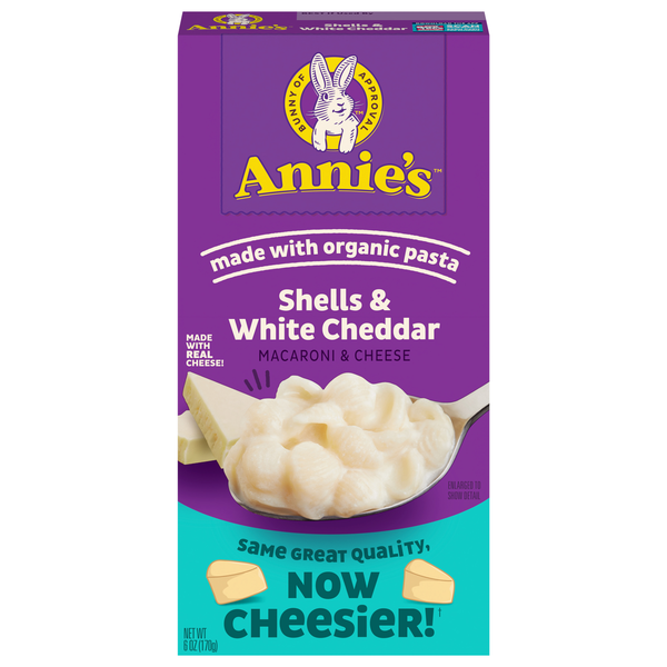 Annie's Macaroni & Cheese Shells & White Cheddar