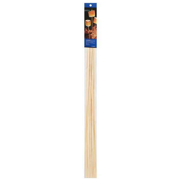 Smart Living 30 Inch Bamboo Marshmallow Sticks