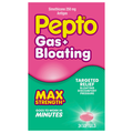 Pepto Max Strength Gas + Bloating Targeted Relief Softgels