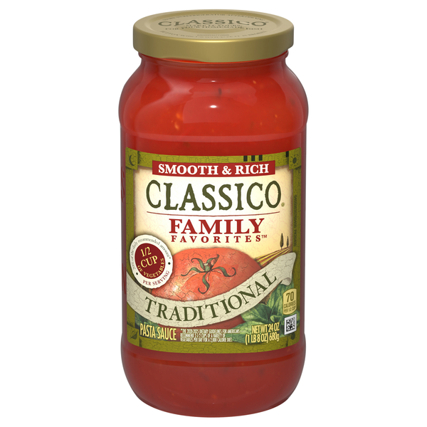 Classico Family Favorites Traditional Pasta Sauce