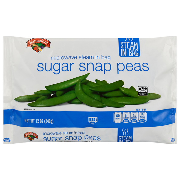 Hannaford Steam in Bag Sugar Snap Peas Frozen