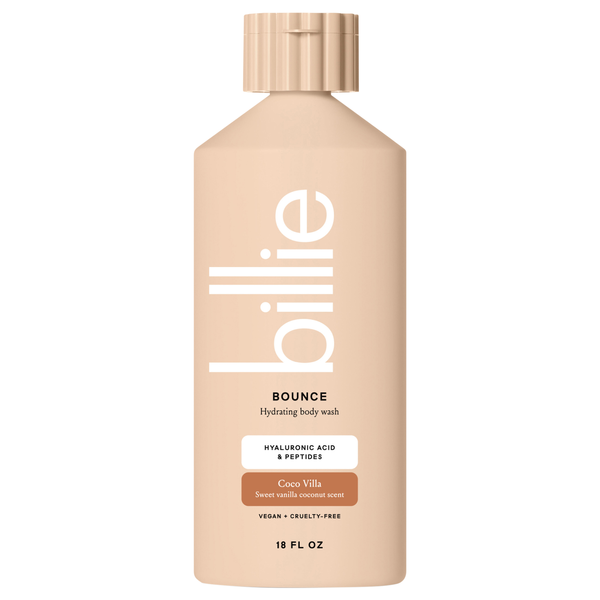 Billie Bounce Hydrating Creamy Vanilla Cedar Body Wash