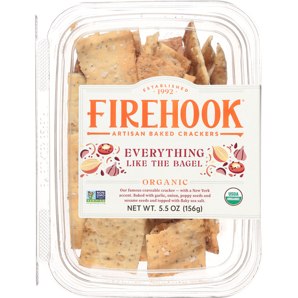 Firehook Organic Everything Mediterranean Baked Crackers