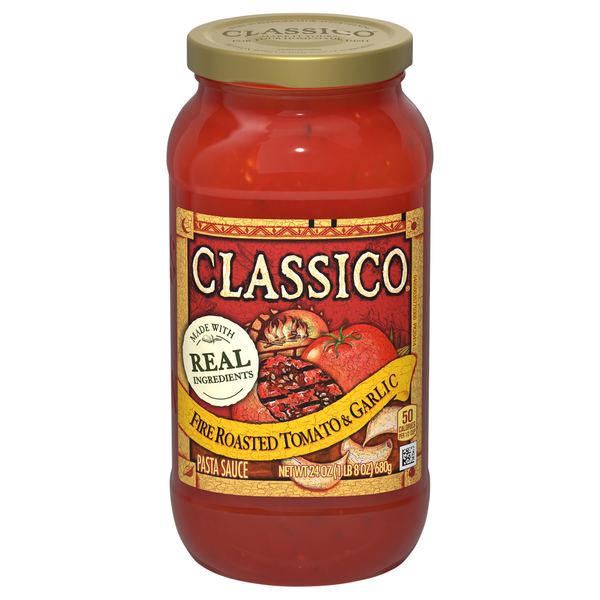 Classico Fire Roasted Tomato & Garlic Pasta Sauce