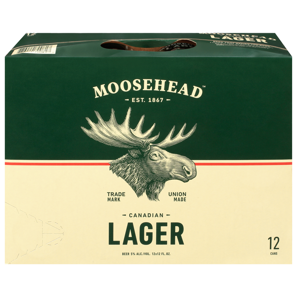 Moosehead Canadian Lager Beer - 12 pk