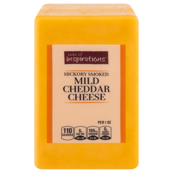 Taste of Inspirations Hickory Smoked Mild Cheddar Cheese (Thin Sliced)