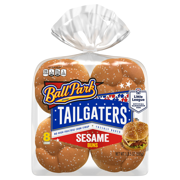 Save on Ball Park Tailgaters Sesame Hamburger Buns - 8 ct Order Online ...