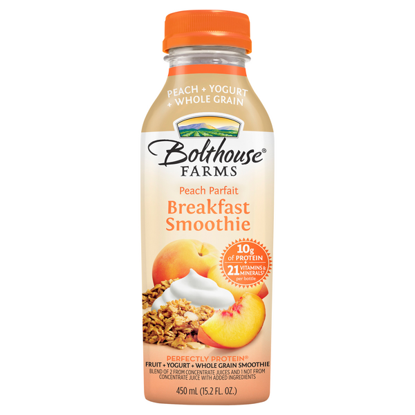 Save on Bolthouse Farms Peach Parfait Breakfast Smoothie Fresh Order Online Delivery GIANT