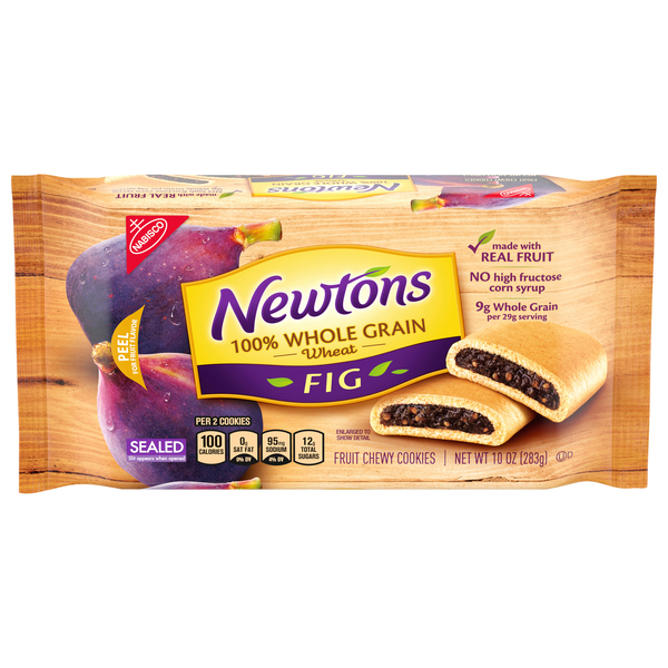 Nabisco Newtons Fig 100% Whole Grain Chewy Fruit Cookies