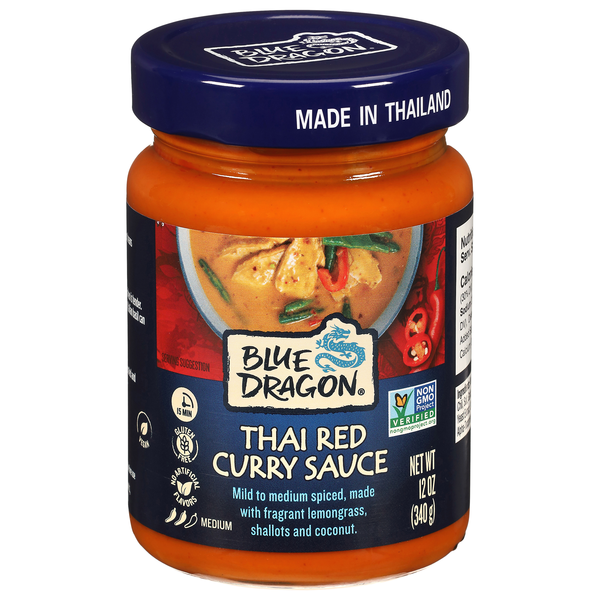 Blue Dragon Medium Thai Red Curry Sauce