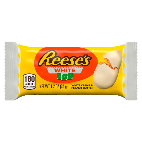 Reese's White Creme & Peanut Butter Egg Easter Candy
