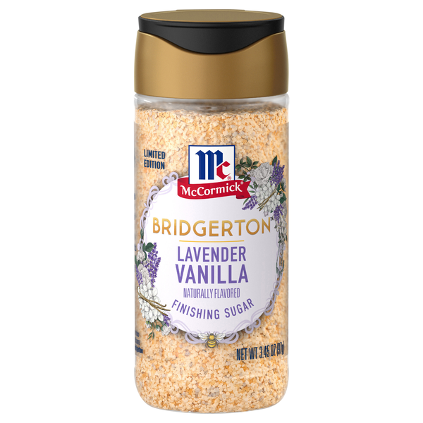 McCormick Bridgerton Lavender Vanilla Finishing Sugar